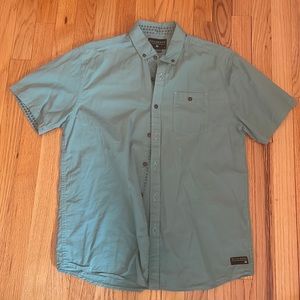 Billabong Men’s Shortsleeve Buttondown Green